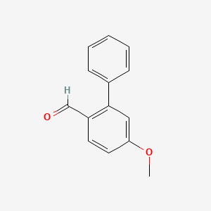 2-Formyl-5-methoxybiphenyl