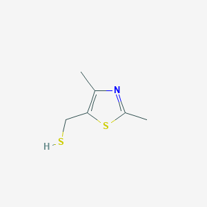 (Dimethyl-1,3-thiazol-5-YL)methanethiol