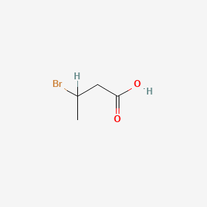 molecular formula C4H7BrO2 B1329992 3-溴丁酸 CAS No. 2623-86-1