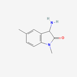 3-Amino-1,5-dimethyl-2,3-dihydro-1H-indol-2-one