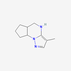 10-Methyl-1,8,12-triazatricyclo[7.3.0.0,2,6]dodeca-9,11-diene