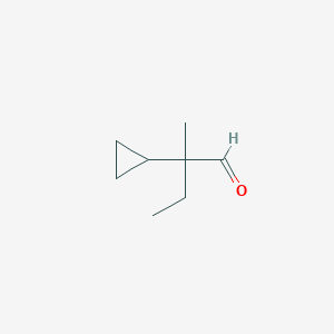 2-Cyclopropyl-2-methylbutanal