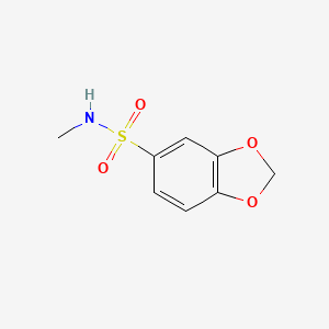 N-methyl-2H-1,3-benzodioxole-5-sulfonamide