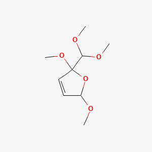 B1330011 2-(Dimethoxymethyl)-2,5-dihydro-2,5-dimethoxyfuran CAS No. 59906-91-1