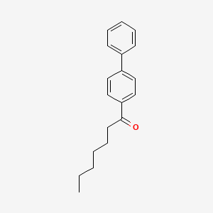 molecular formula C19H22O B1330013 1-庚酮，1-[1,1'-联苯]-4-基- CAS No. 59662-27-0