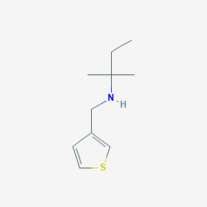 (2-Methylbutan-2-YL)(thiophen-3-ylmethyl)amine