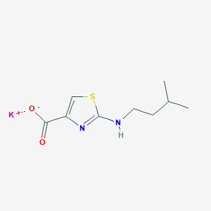 Potassium 2-[(3-methylbutyl)amino]-1,3-thiazole-4-carboxylate