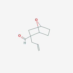 2-(Prop-2-en-1-yl)-7-oxabicyclo[2.2.1]heptane-2-carbaldehyde