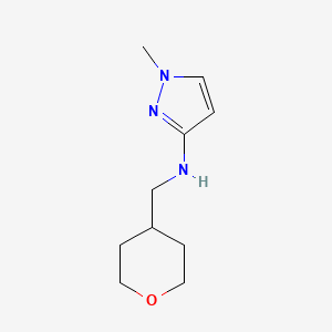 1-methyl-N-(oxan-4-ylmethyl)-1H-pyrazol-3-amine