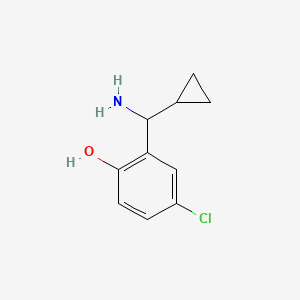 2-(Aminocyclopropylmethyl)-4-chlorophenol