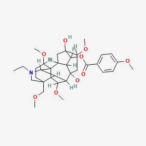 molecular formula C33H47NO9 B1330033 森林 CAS No. 91794-14-8