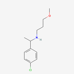 [1-(4-Chlorophenyl)ethyl](3-methoxypropyl)amine