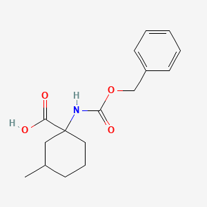 1-(((Benzyloxy)carbonyl)amino)-3-methylcyclohexane-1-carboxylic acid