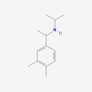 [1-(3,4-Dimethylphenyl)ethyl](propan-2-yl)amine