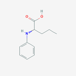 (2S)-2-(Phenylamino)pentanoic acid