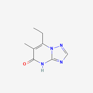 7-Ethyl-6-methyl-4H,5H-[1,2,4]triazolo[1,5-a]pyrimidin-5-one