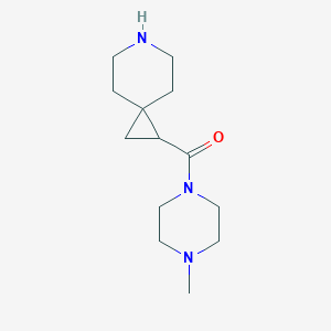 1-(4-Methylpiperazine-1-carbonyl)-6-azaspiro[2.5]octane