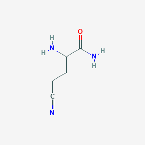 2-Amino-4-cyanobutanamide