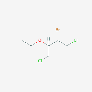 2-Bromo-1,4-dichloro-3-ethoxybutane