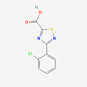 3-(2-Chlorophenyl)-1,2,4-thiadiazole-5-carboxylic acid