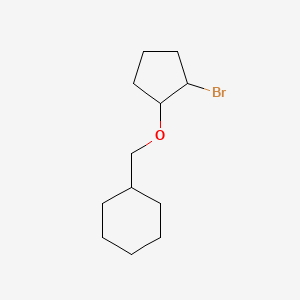 ([(2-Bromocyclopentyl)oxy]methyl)cyclohexane