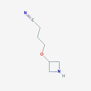 4-(Azetidin-3-yloxy)butanenitrile