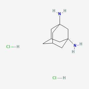 molecular formula C10H20Cl2N2 B1330083 金刚烷-1,3-二胺二盐酸盐 CAS No. 26562-81-2