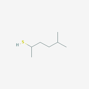 molecular formula C7H16S B13300870 5-Methylhexane-2-thiol 