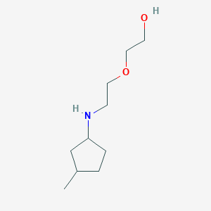 2-{2-[(3-Methylcyclopentyl)amino]ethoxy}ethan-1-ol