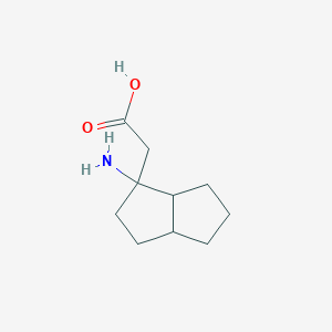 2-(1-Amino-octahydropentalen-1-yl)acetic acid