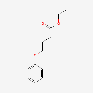 molecular formula C12H16O3 B1330108 4-苯氧基丁酸乙酯 CAS No. 2364-59-2