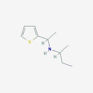 (Butan-2-yl)[1-(thiophen-2-yl)ethyl]amine