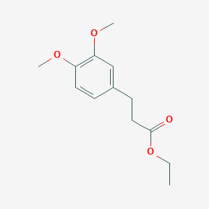 B1330113 Ethyl 3-(3,4-dimethoxyphenyl)propionate CAS No. 5462-13-5