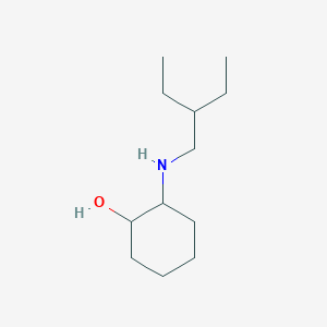 2-[(2-Ethylbutyl)amino]cyclohexan-1-ol