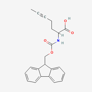 2-({[(9H-fluoren-9-yl)methoxy]carbonyl}amino)hept-5-ynoic acid