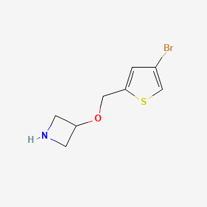 3-[(4-Bromothiophen-2-yl)methoxy]azetidine