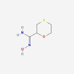 N'-hydroxy-1,4-oxathiane-2-carboximidamide