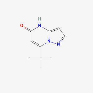 7-tert-butyl-4H,5H-pyrazolo[1,5-a]pyrimidin-5-one