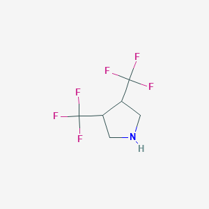 3,4-Bis(trifluoromethyl)pyrrolidine