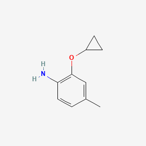 2-Cyclopropoxy-4-methylaniline