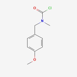 Carbamic chloride, N-[(4-methoxyphenyl)methyl]-N-methyl-