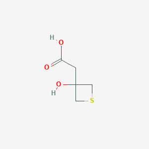 2-(3-Hydroxythietan-3-yl)acetic acid