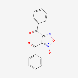 molecular formula C16H10N2O4 B1330149 二苯甲酰呋喃 CAS No. 6635-54-7
