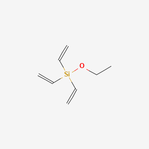 molecular formula C8H14OSi B1330154 三乙烯基乙氧基硅烷 CAS No. 70693-56-0
