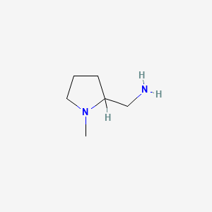 molecular formula C6H14N2 B1330157 (1-甲基吡咯烷-2-基)甲胺 CAS No. 26171-06-2