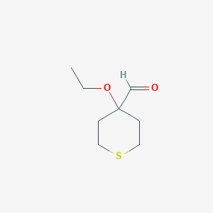 4-Ethoxythiane-4-carbaldehyde