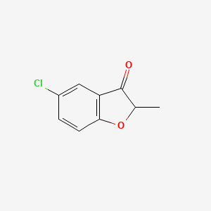 5-Chloro-2-methyl-2,3-dihydro-1-benzofuran-3-one