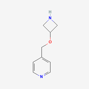 4-[(Azetidin-3-yloxy)methyl]pyridine