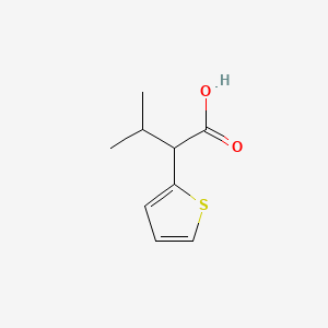 3-Methyl-2-(thiophen-2-yl)butanoic acid