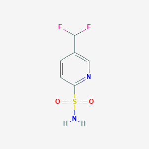 5-(Difluoromethyl)pyridine-2-sulfonamide